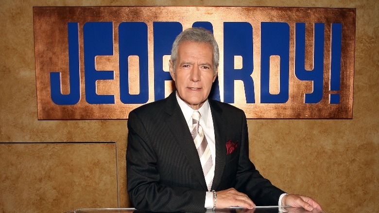 Alex Trebek, Jeopardy! logo