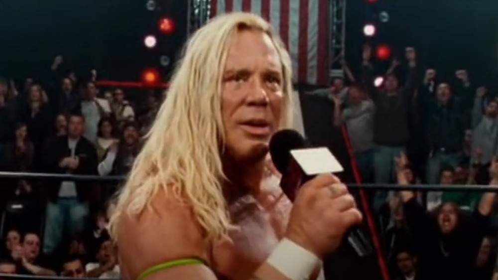 Mickey Rourke in The Wrestler