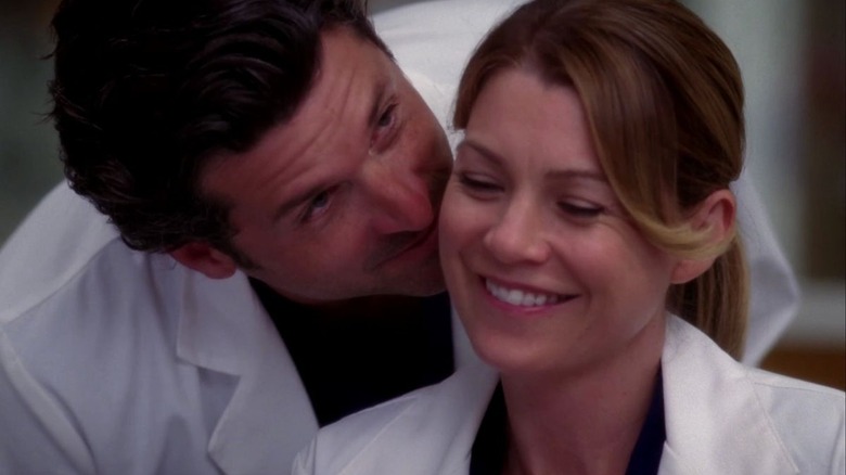 Meredith and Derek from Grey's Anatomy