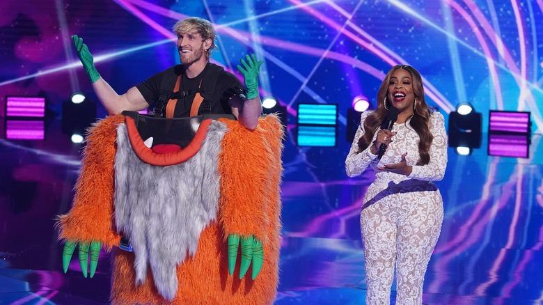 Logan Paul and Niecy Nash on The Masked Singer