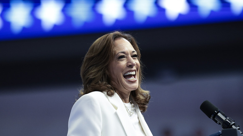 Kamala Harris laughing