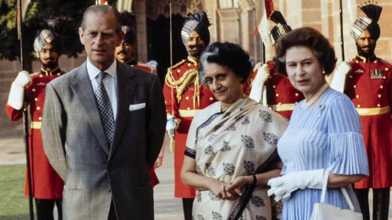 Prince Philip in India