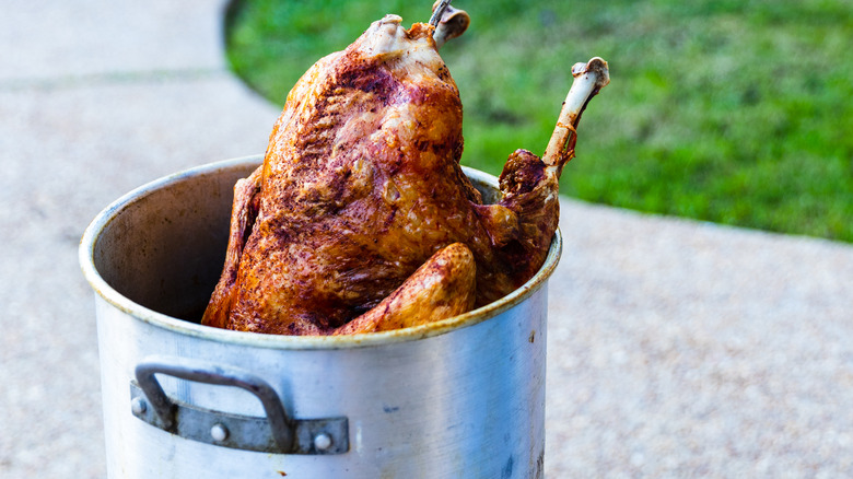 Deep fried turkey