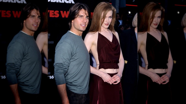 Tom Cruise and Nicole Kidman posing for a photo