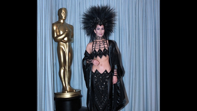 Cher at 1986 Oscars