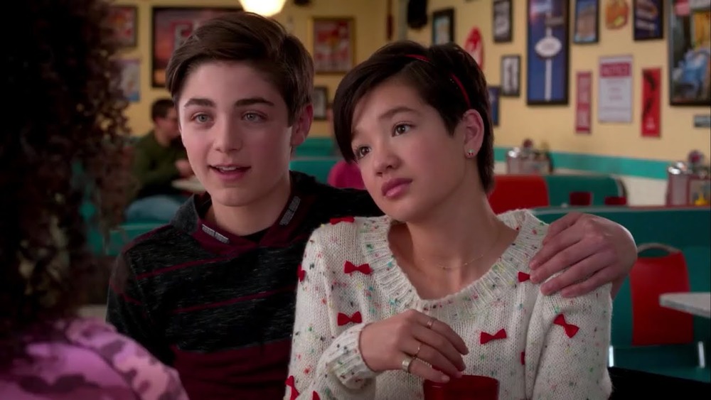 Andi and Jonah in Andi Mack