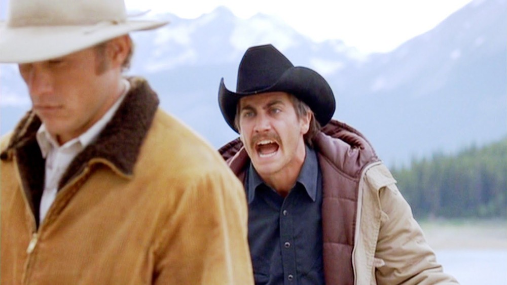 Jake Gyllenhaal and Heath Ledger in Brokeback Mountain