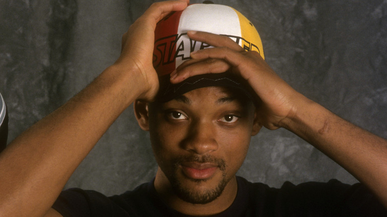 Will Smith wearing a hat