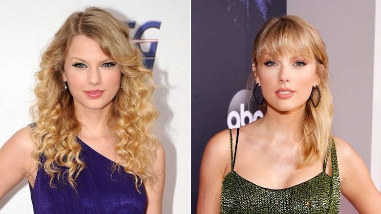 Taylor Swift, who underwent a dramatic celebrity transformation