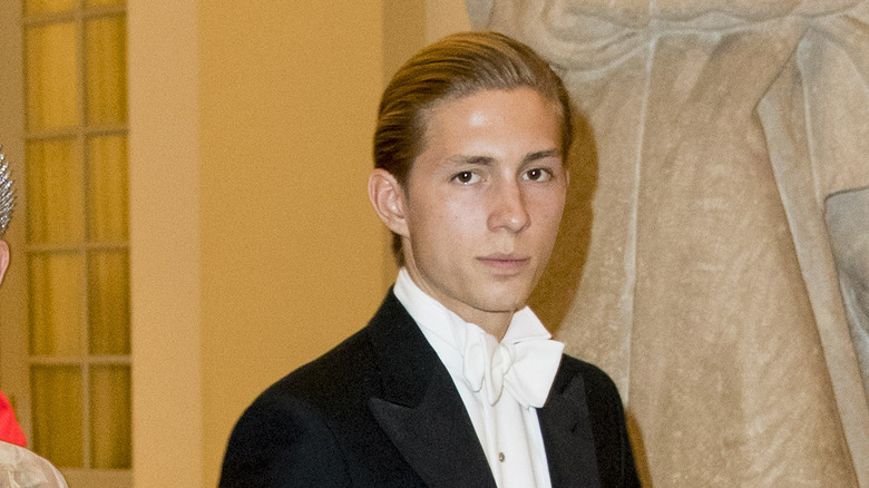 Prince Achileas-Andreas in a tux