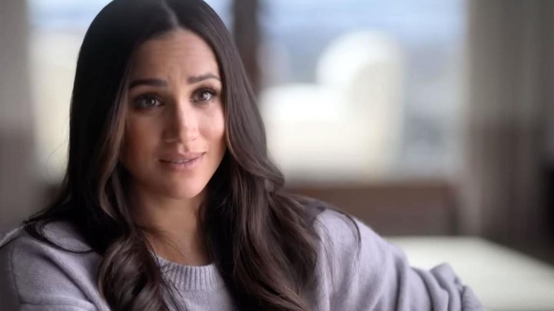 Meghan Markle in the Meghan and Harry documentary