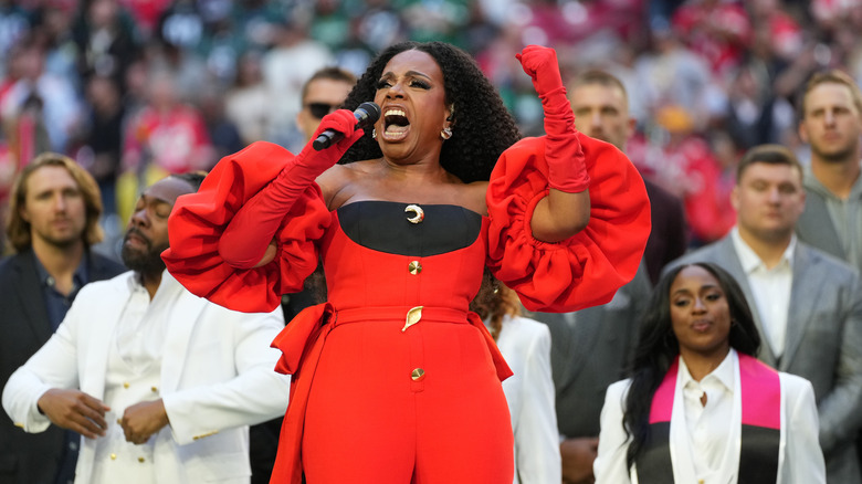 Sheryl Lee Ralph at Super Bowl