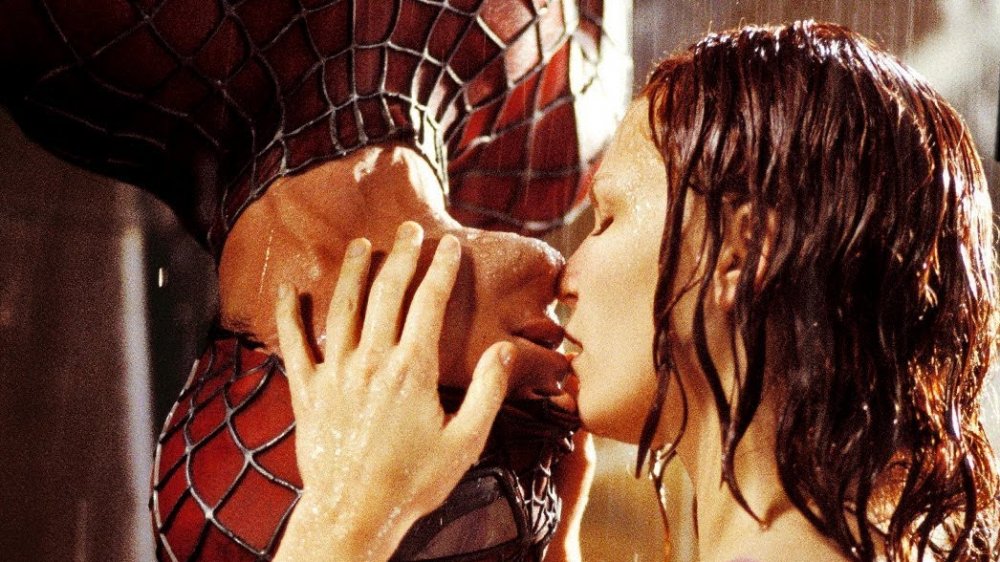 Toby Maguire and Kristen Dunst in Spider Man