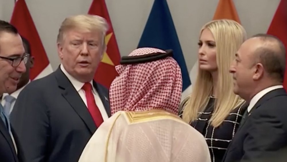 Ivanka Trump with Donald Trump