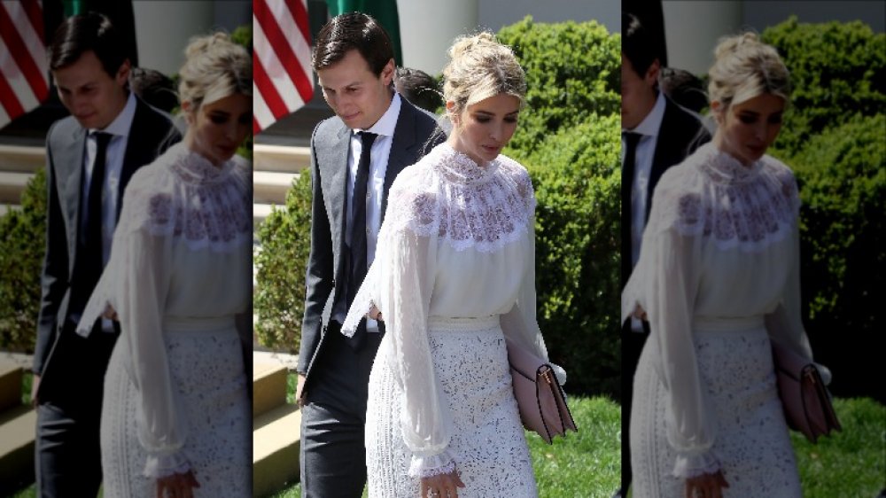 Ivanka Trump with Jared Kushner