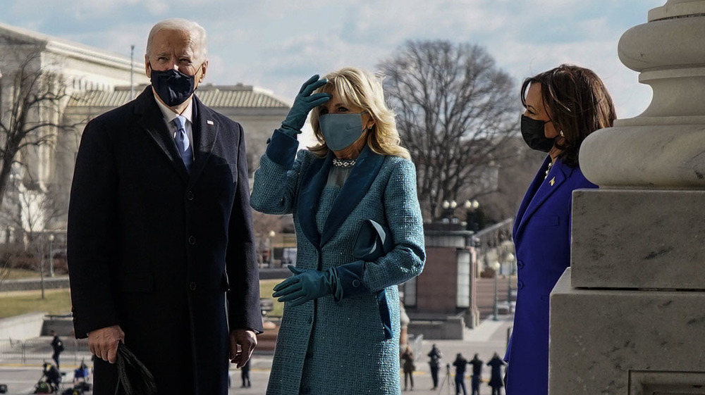 Joe Biden, Jill Biden, Kamala Harris at Inauguration