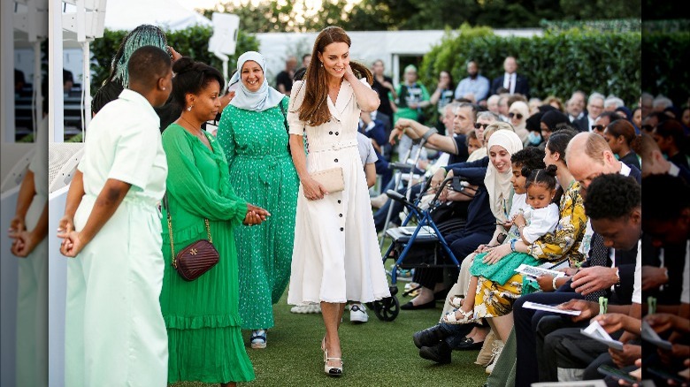 Kate Middleton at the 2022 Grenfell memorial service