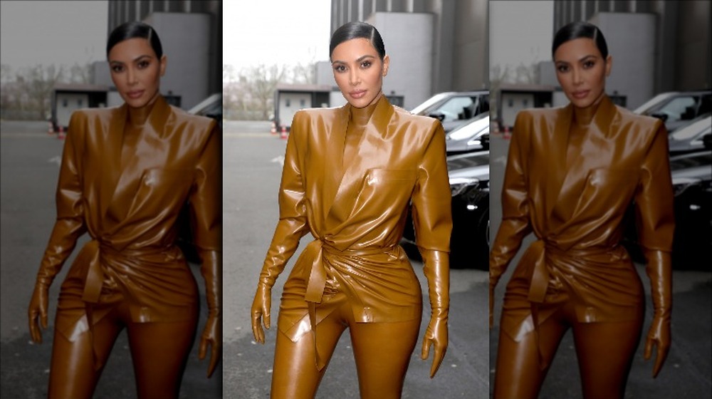 Kim Kardashian at Paris Fashion Week