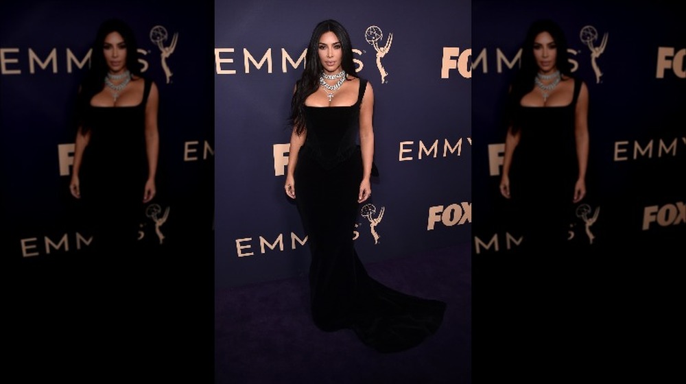 Kim Kardashian at the 2019 Emmy Awards