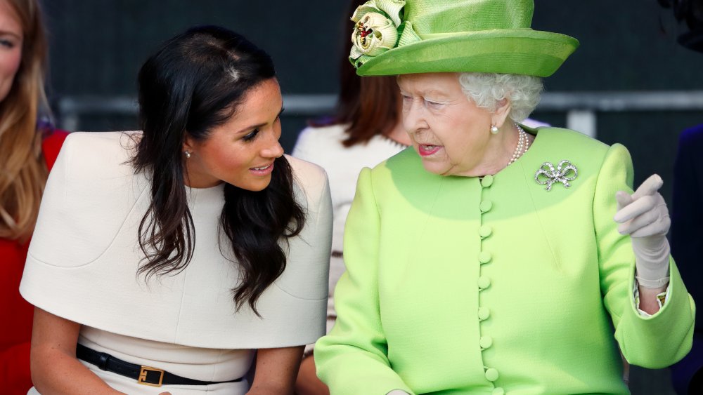 Meghan Markle and Queen Elizabeth II