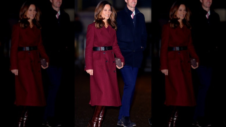 Pippa Middleton at the 2022 carol service