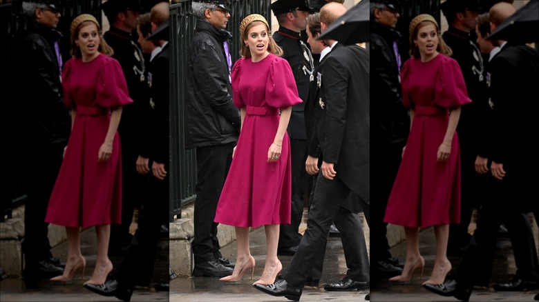 Princess Beatrice attends the coronation 