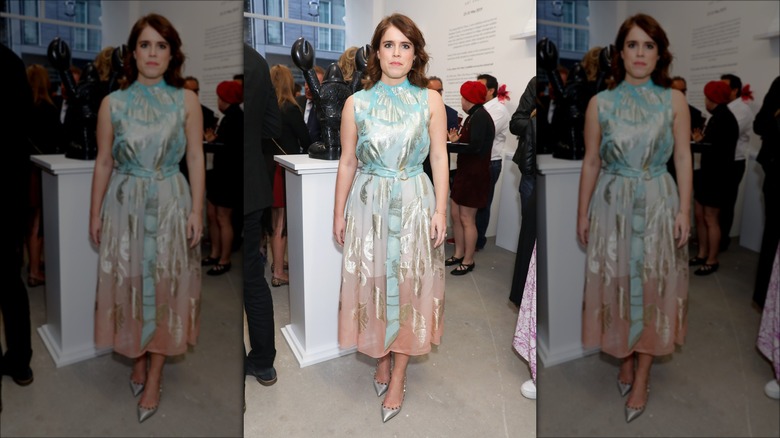 Princess Eugenie posing 