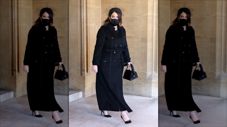 Princess Eugenie at Prince Philip's funeral