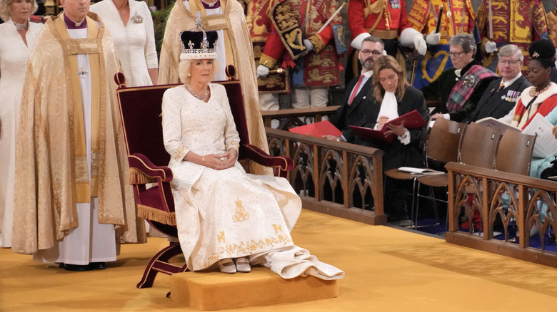 Camilla in Queen Mary's Crown