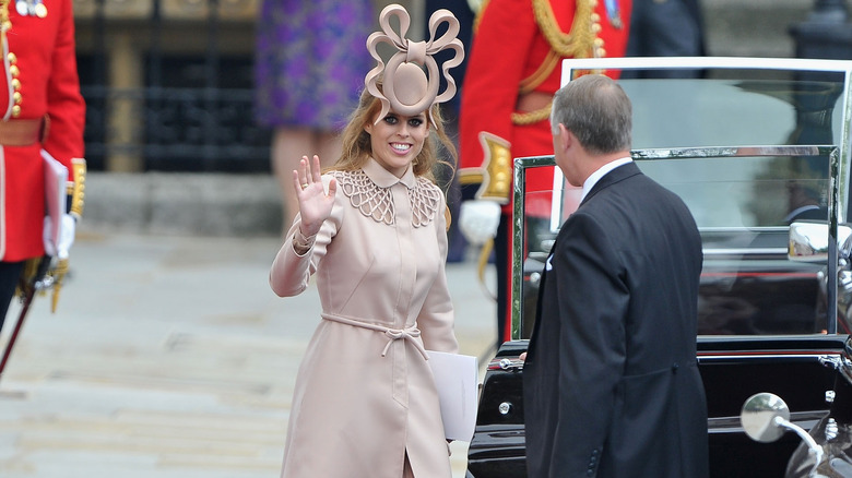 Princess Beatrice at royal wedding 