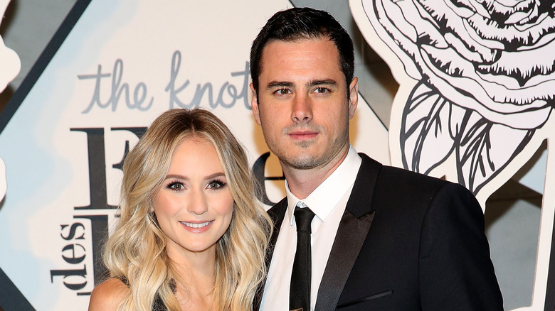 Ben Higgins and Lauren Bushnell on the red carpet