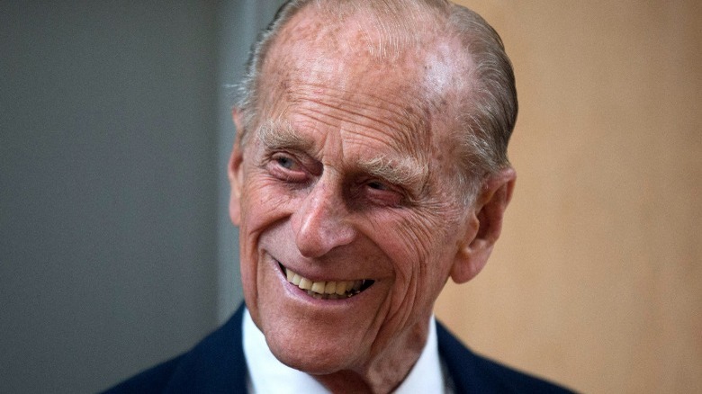 Prince Philip smiling