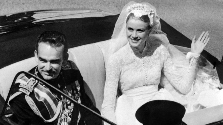 Prince Rainier III and Grace Kelly's royal wedding