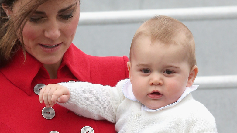 Prince George smiling 