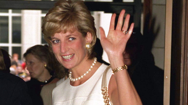 Princess Diana smiling 