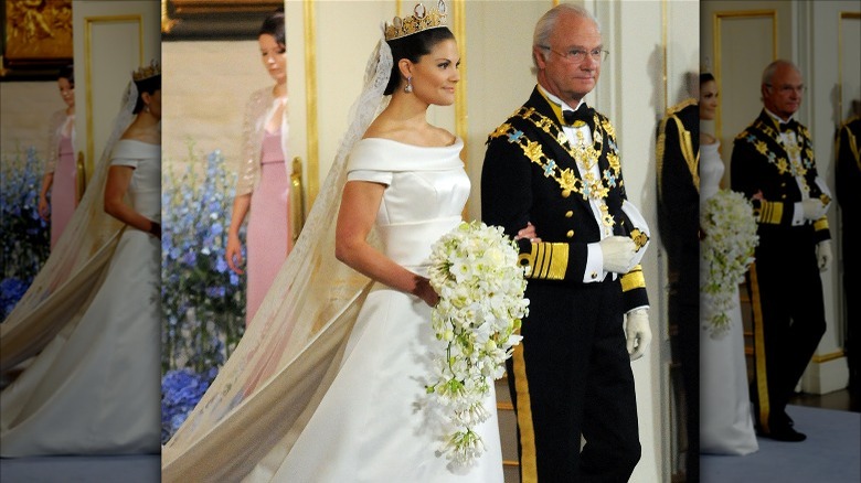 Princess Victoria at wedding