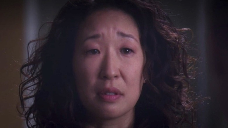 Cristina Yang on Grey's Anatomy 