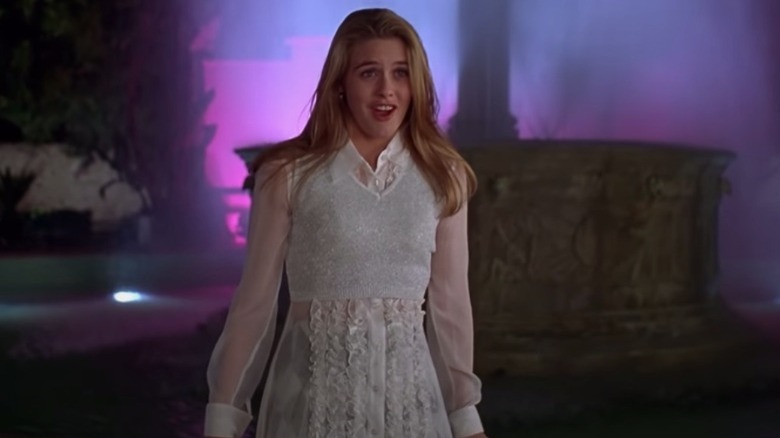 Cher Horowitz skirt lace top