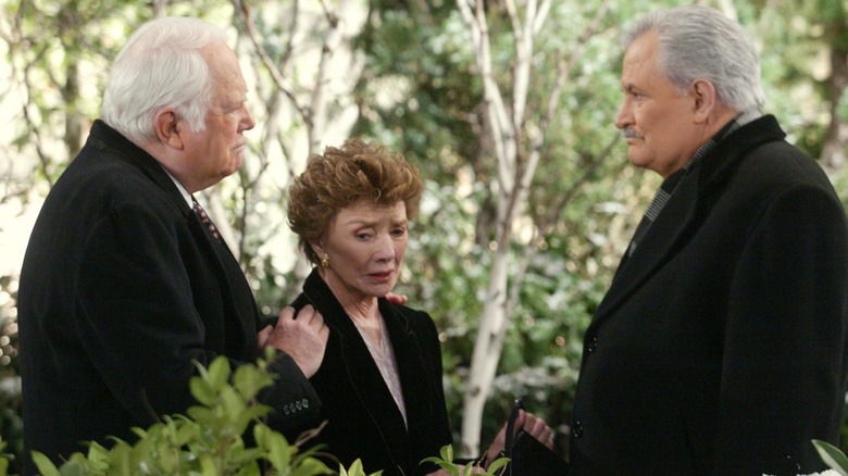 Victor Kiriakis, Caroline Brady and Shawn Brady