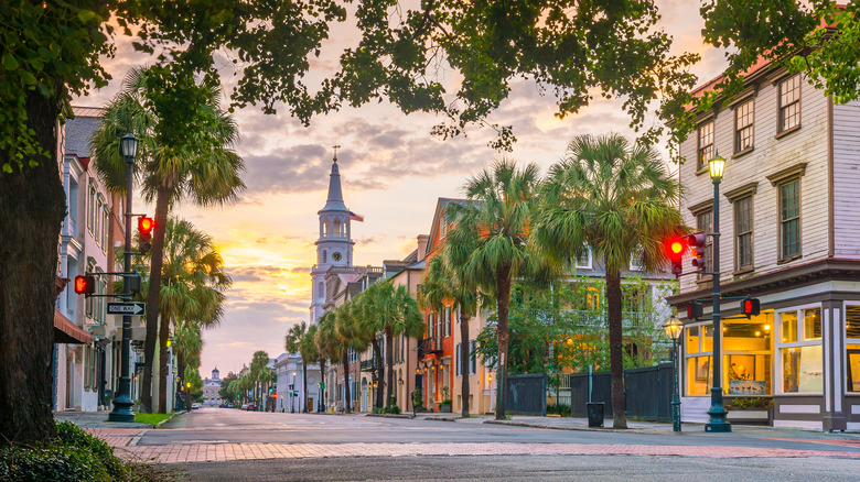 Street view of Charleston, South Carolina