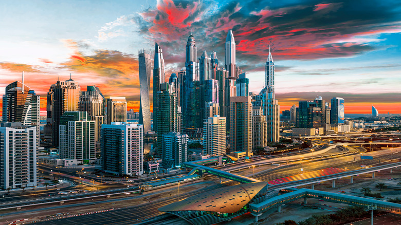 Dubai city view