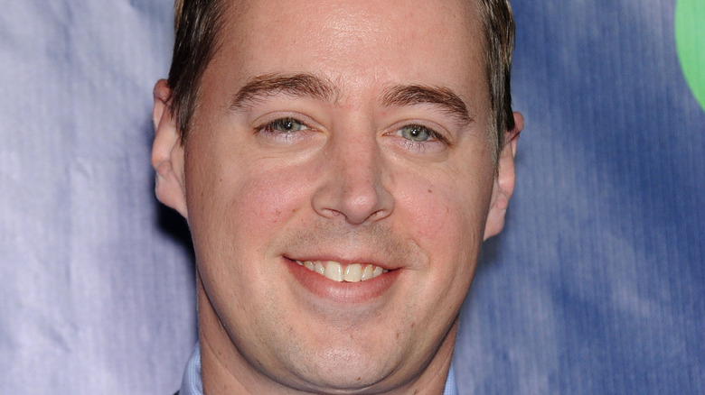 Sean Murray, who plays Timothy McGee, smiling