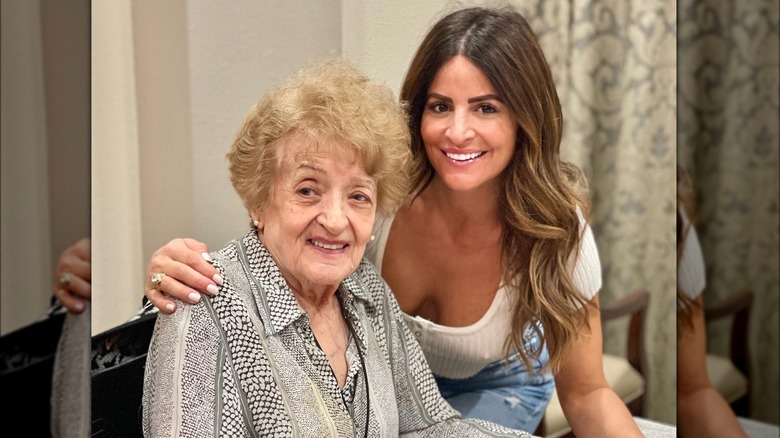 Alison Victoria smiling with her grandma