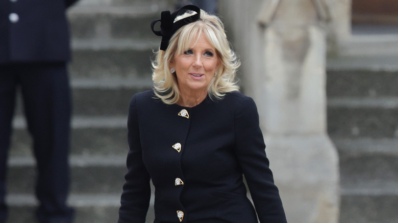 Jill Biden at Queen Elizabeth II's funeral