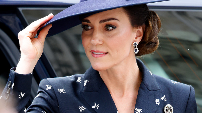 Princess Catherine arriving, Commonwealth Day 2023