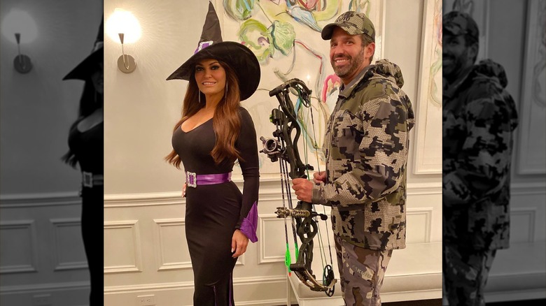 Kimberly Guilfoyle and Donald Trump Jr. on Halloween