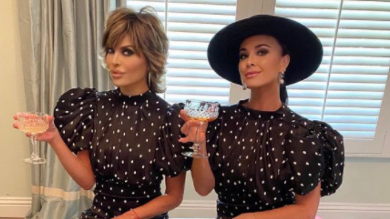 RHOBH's kyle richards and lisa rinna