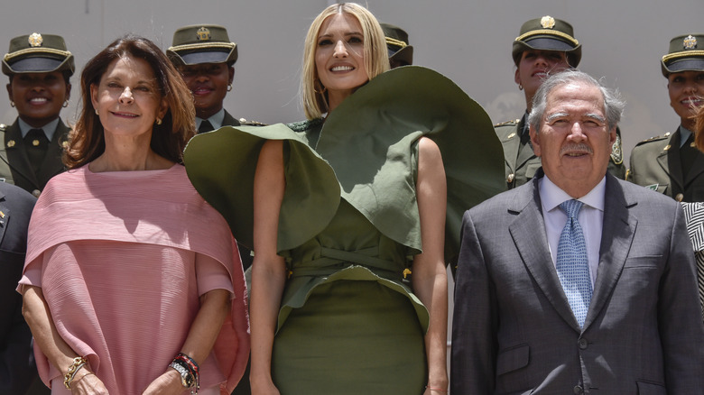 Ivanka Trump in one of her most inappropriate outfits