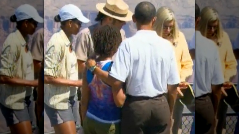 The Obamas at the Grand Canyon