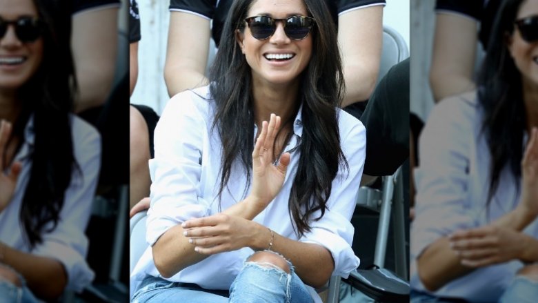 Meghan Markle ripped jeans